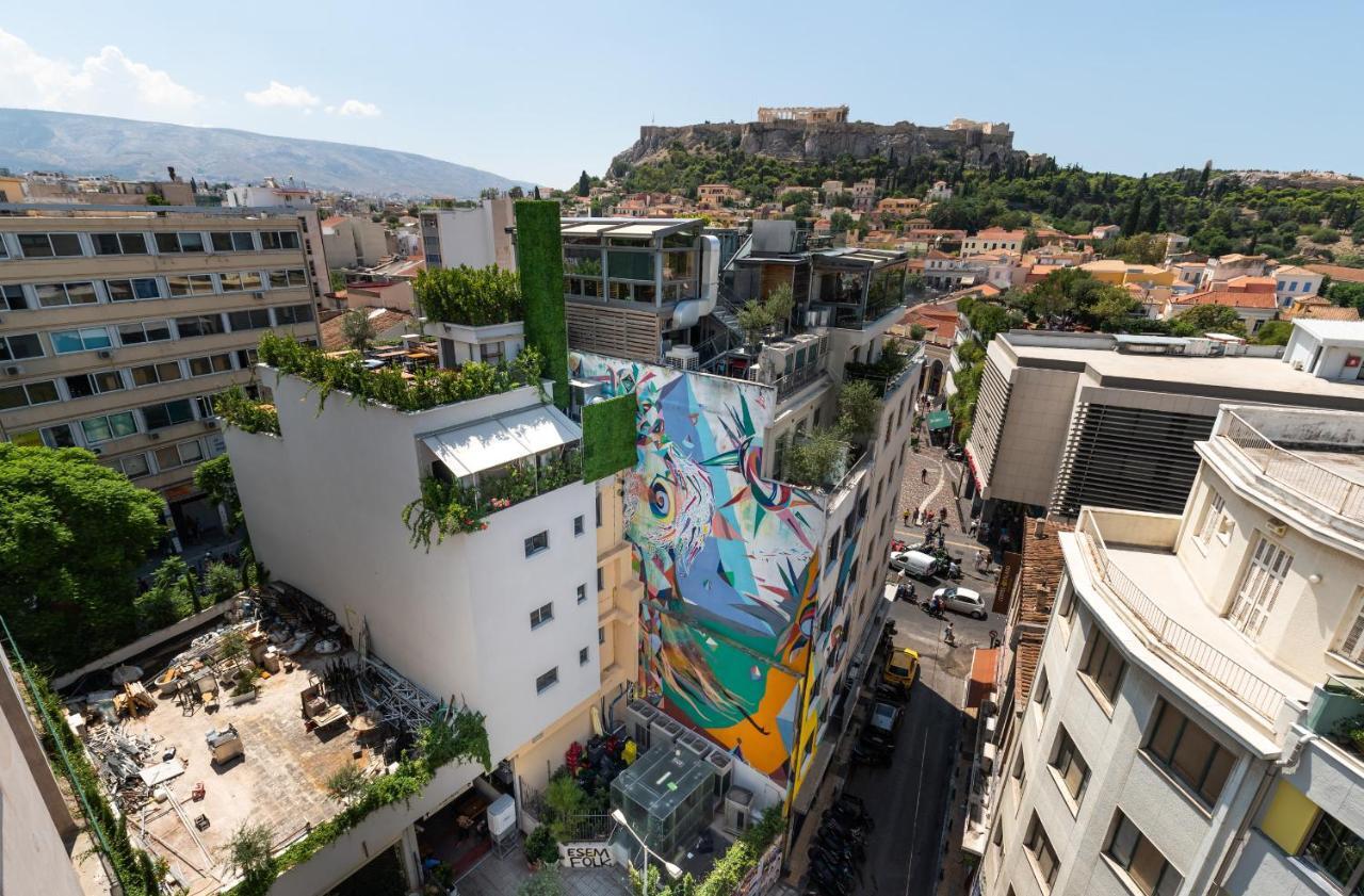 Amazing Apartments @ Monastiraki Subway Station Athen Exterior foto